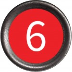 typewriter key 6