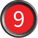 typewriter key 9